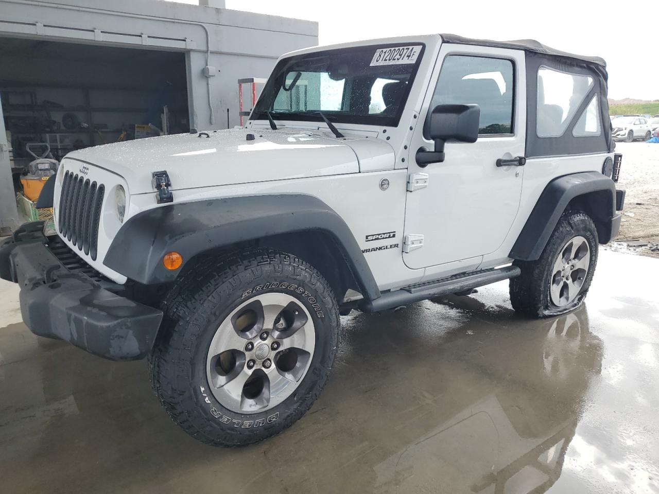 2015 Jeep Wrangler VIN 1C4AJWAG6FL726467