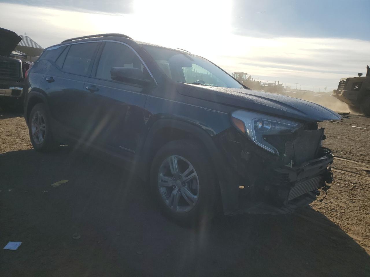 2020 GMC Terrain VIN 3GKALMEV9LL297708 Copart auction photo, front end damage thumbnail 4