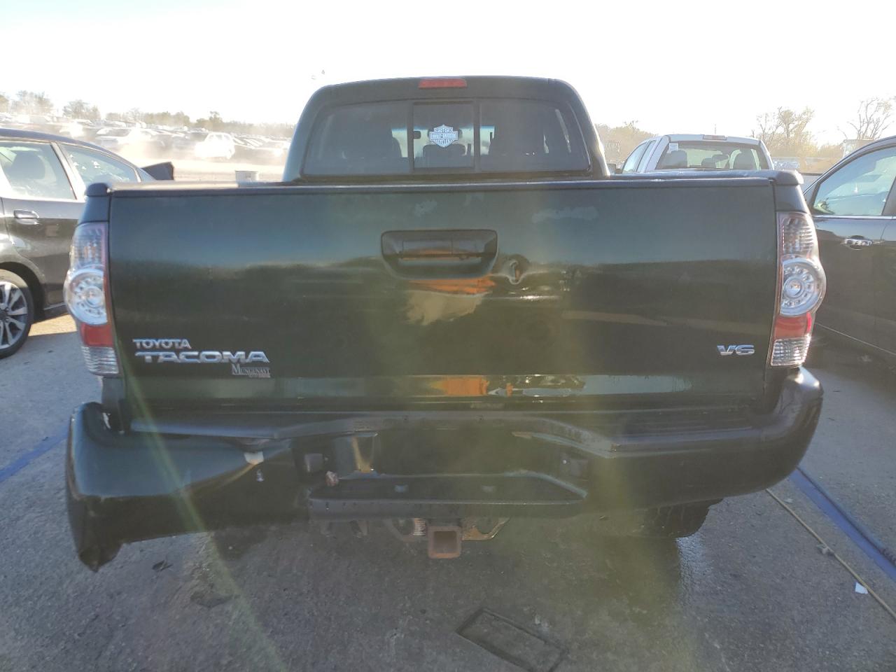 2013 Toyota Tacoma VIN 3TMMU4FN2DM061787 Copart auction photo, front end / rear end damage thumbnail 6