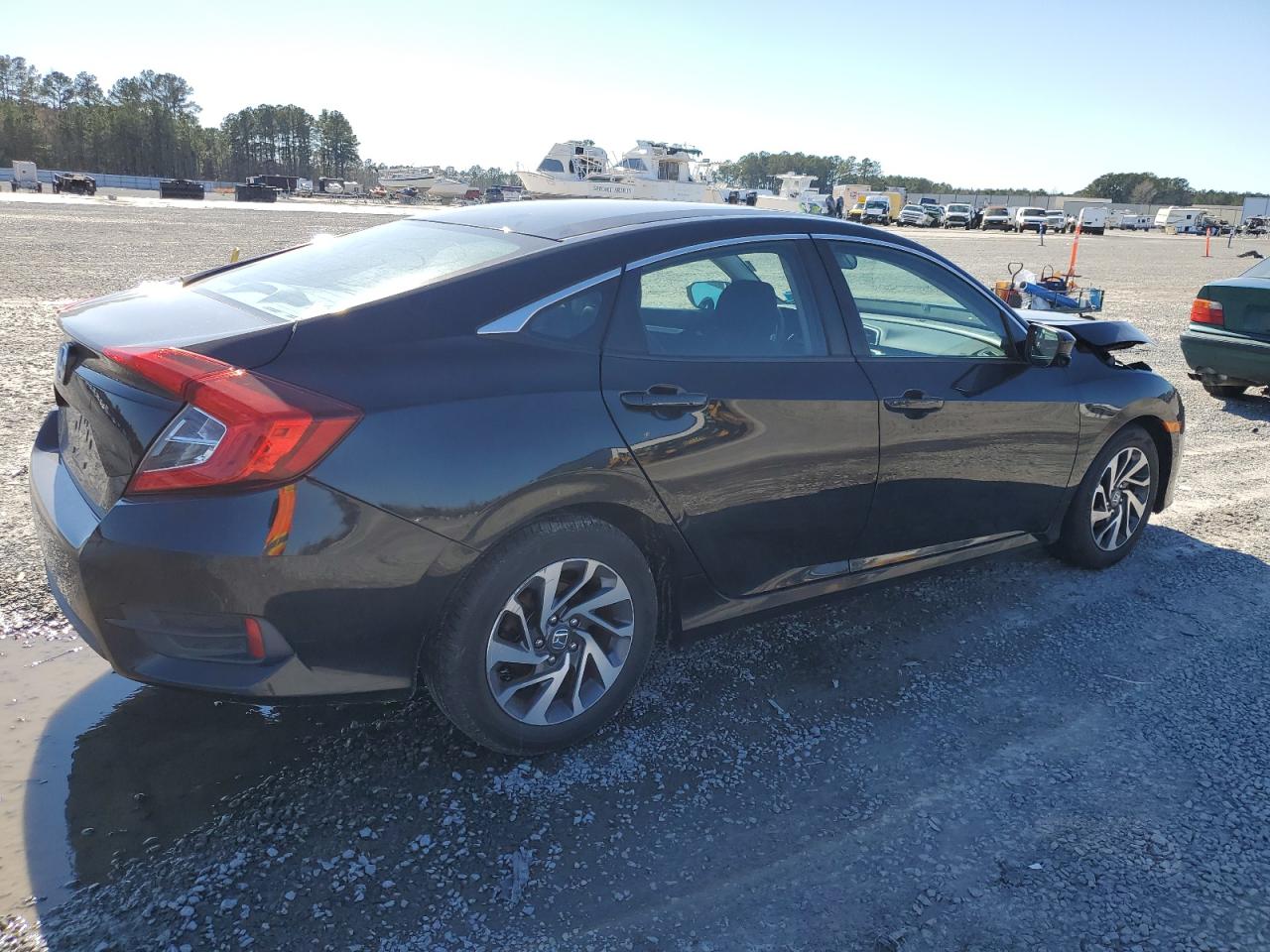 2016 Honda Civic VIN 19XFC2F75GE219992 Copart auction photo, front end damage thumbnail 3