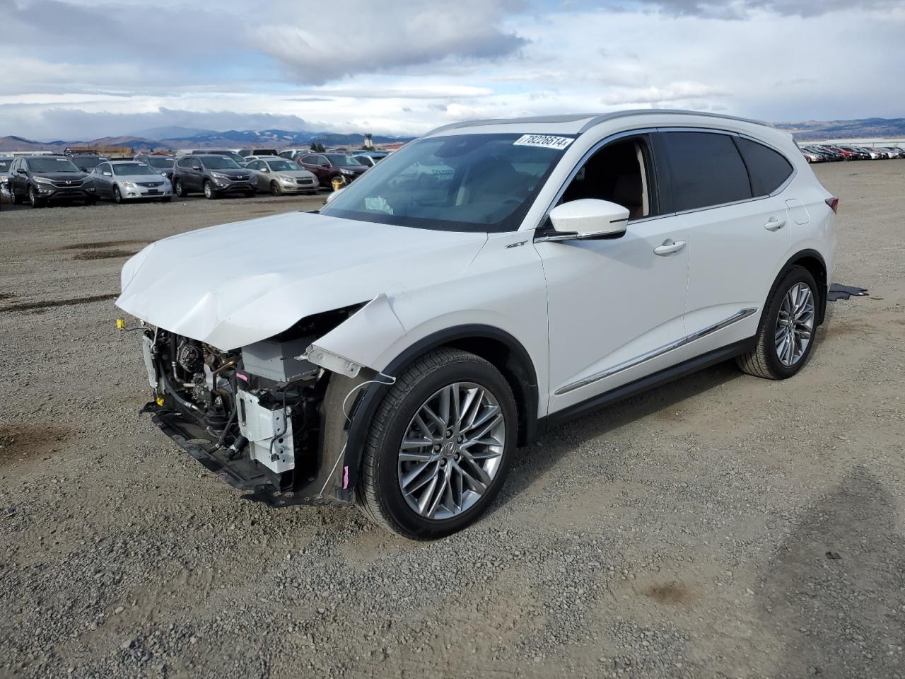 2022 Acura MDX VIN 5J8YE1H89NL024910