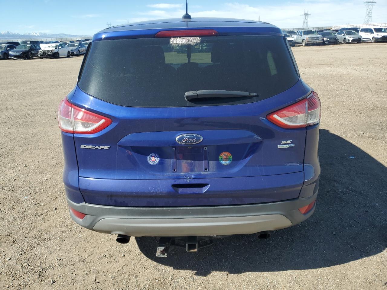 2016 Ford Escape VIN 1FMCU9GX6GUB98283 Copart auction photo, front end damage thumbnail 6