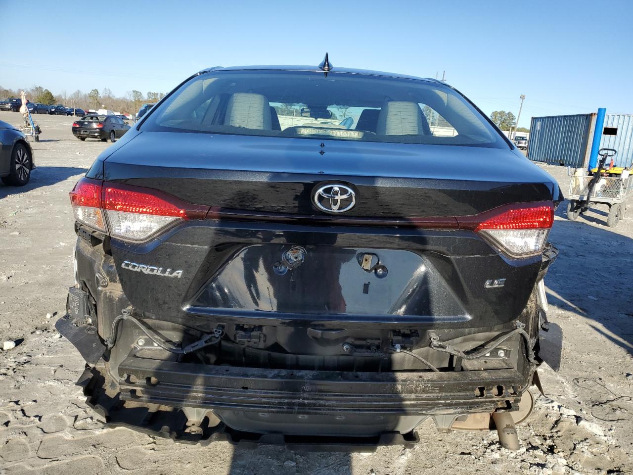2021 Toyota Corolla VIN JTDVPMAE8MJ154149 Copart auction photo, all over damage thumbnail 6