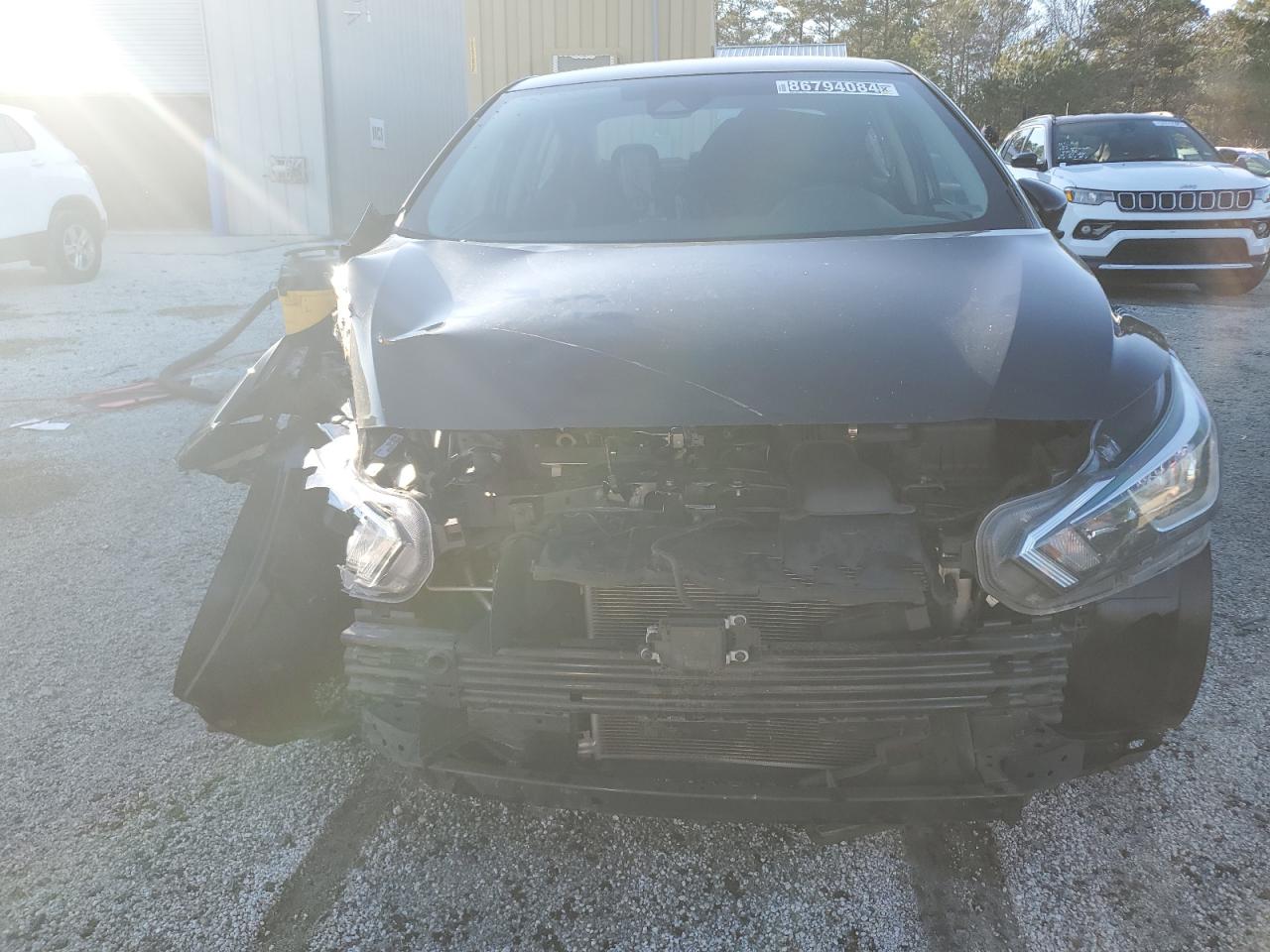 2021 Nissan Versa VIN 3N1CN8EV4ML862344 Copart auction photo, front end damage thumbnail 5