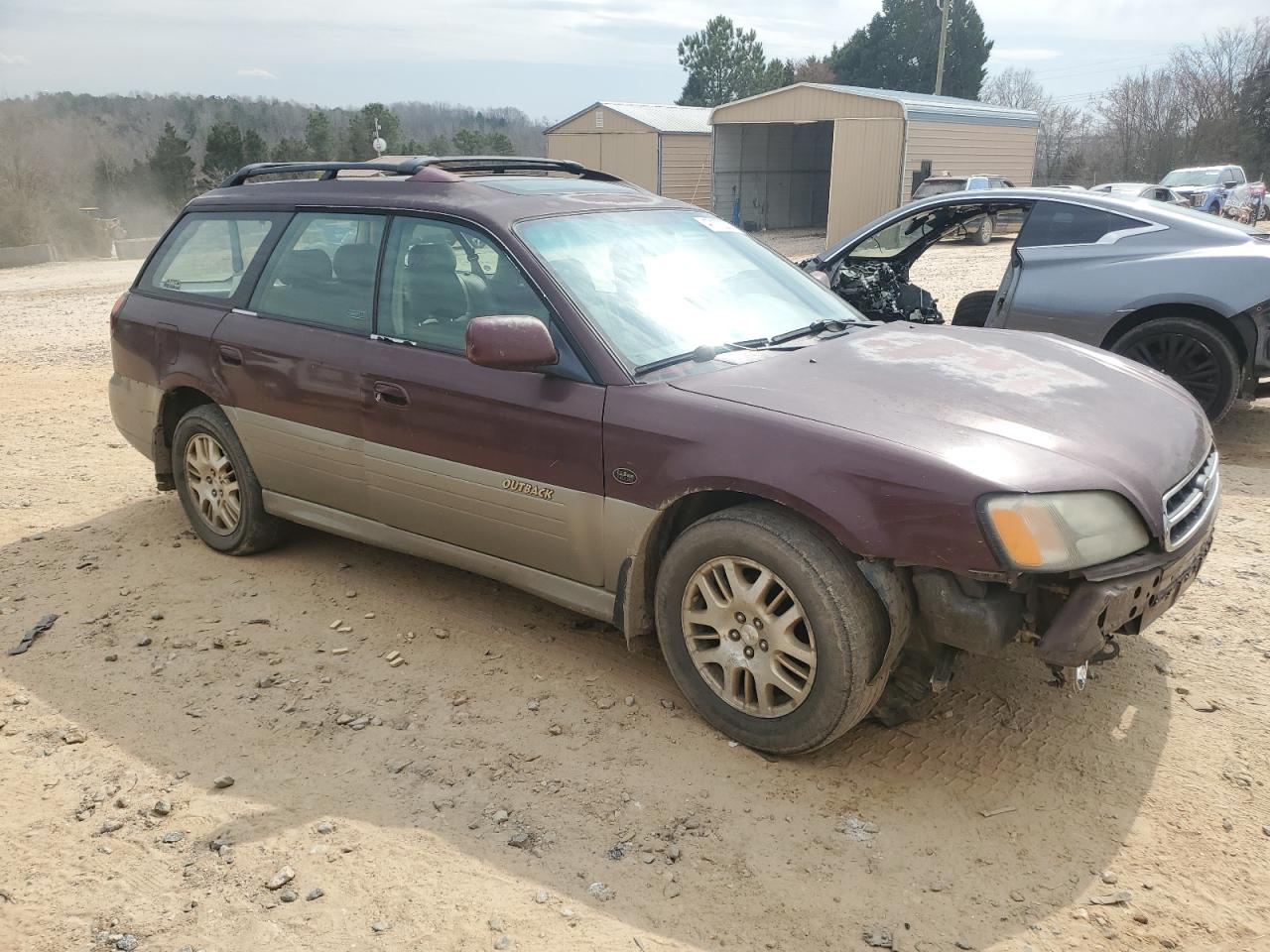 2001 Subaru Legacy VIN 4S3BH806017637466 Copart auction photo, front end damage thumbnail 4
