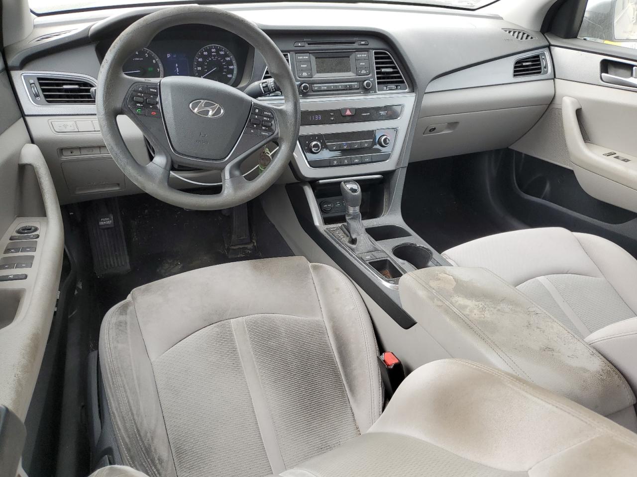 2016 Hyundai Sonata VIN 5NPE24AF2GH410712 Copart auction photo, rear end damage thumbnail 8
