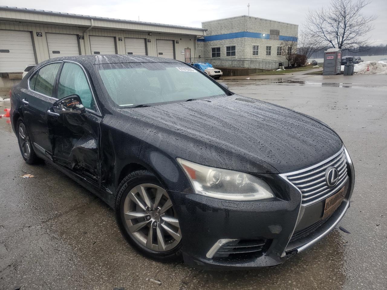 2013 Lexus LS VIN JTHCL5EF4D5018541 Copart auction photo, side damage thumbnail 4