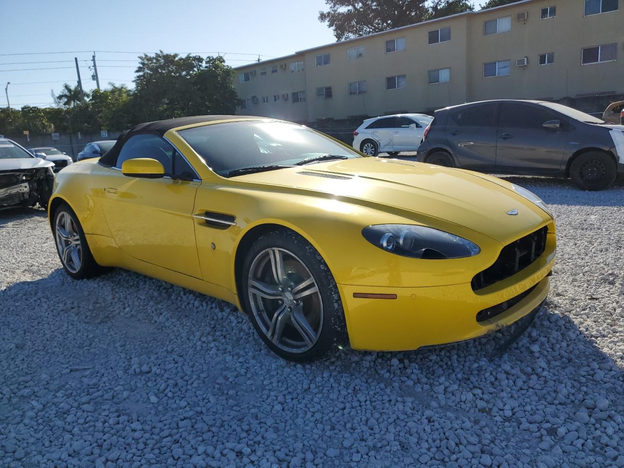 2009 Aston Martin Vantage VIN SCFBF04C79GD12188 Copart auction photo, water/flood / minor dent/scratches damage thumbnail 4