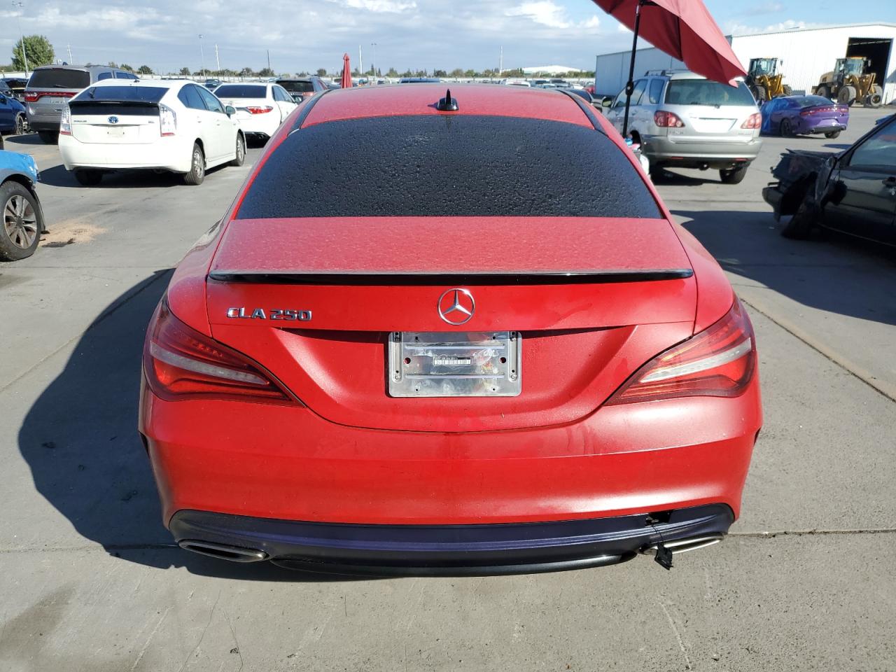 2018 Mercedes-Benz CLA-klasse VIN WDDSJ4EB4JN648815 Copart auction photo, mechanical damage thumbnail 6