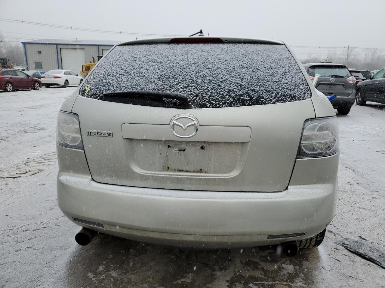 2008 Mazda CX-7 VIN JM3ER29L180169354 Copart auction photo, front end damage thumbnail 6