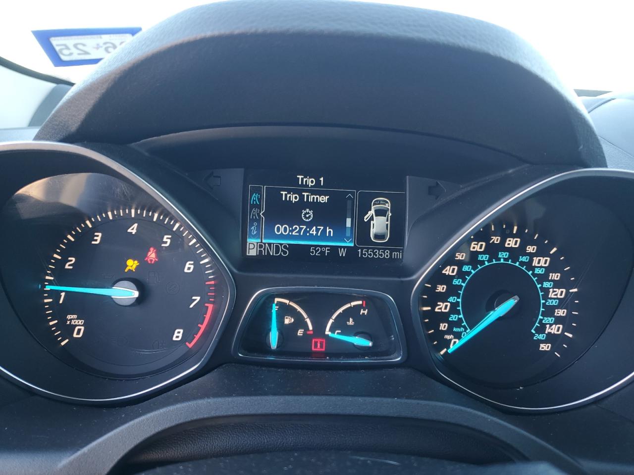 2013 Ford Escape VIN 1FMCU0H99DUA10122 Copart auction photo, front end damage thumbnail 9