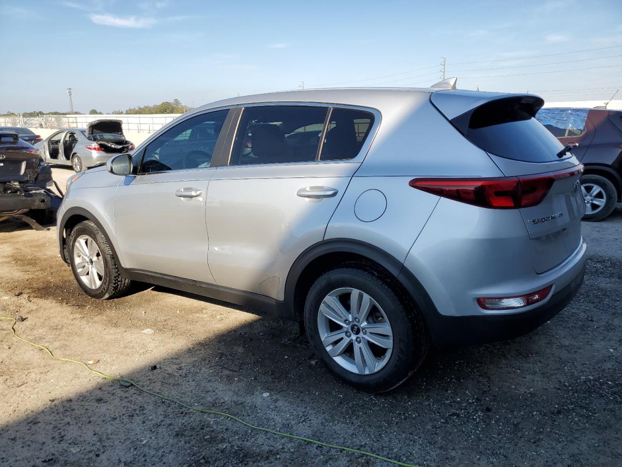 2019 KIA Sportage VIN KNDPM3AC4K7512514 Copart auction photo, front end damage thumbnail 2