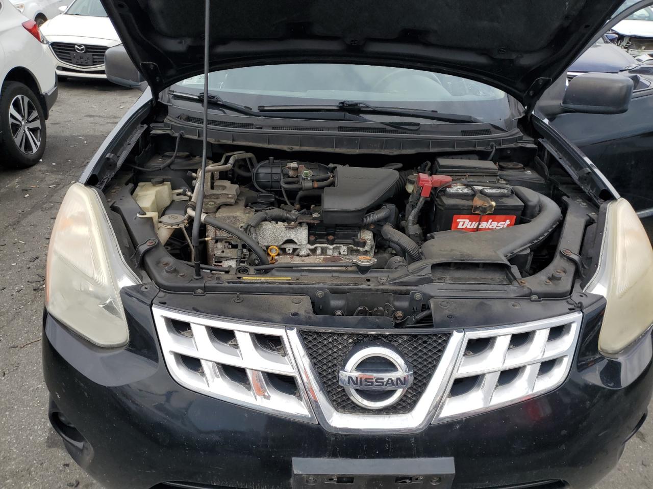 2011 Nissan Rogue VIN JN8AS5MV8BW679943 Copart auction photo, side damage thumbnail 12