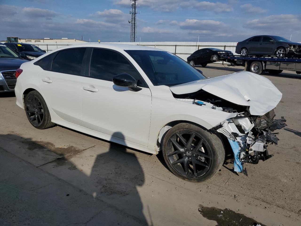 2024 Honda Civic VIN 2HGFE2F5XRH582662 Copart auction photo, front end damage thumbnail 4