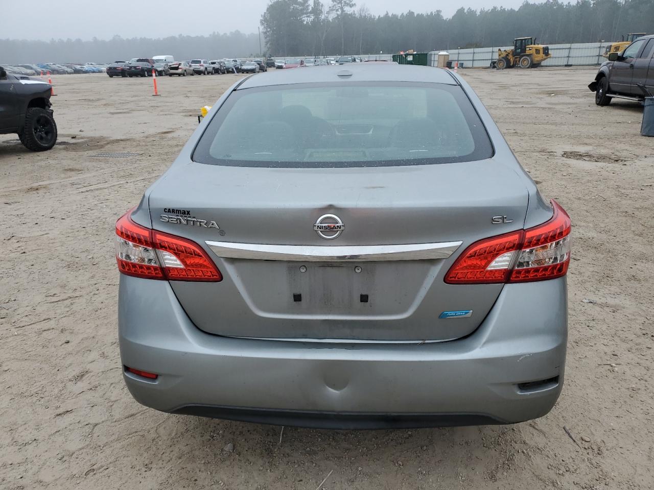 2013 Nissan Sentra VIN 3N1AB7APXDL620014 Copart auction photo, rear end damage thumbnail 6