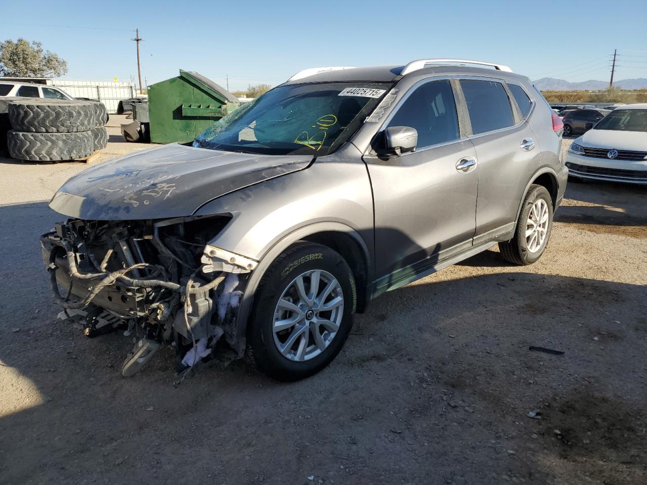 2017 Nissan Rogue VIN KNMAT2MT7HP610847