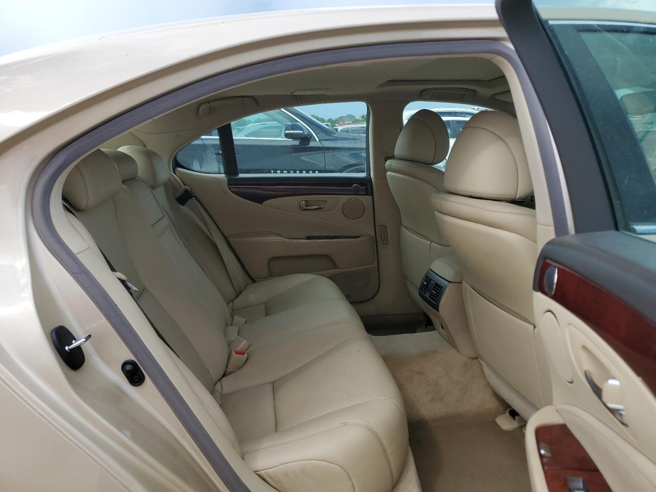 2007 Lexus LS VIN JTHBL46FX75035482 Copart auction photo, water/flood damage thumbnail 10