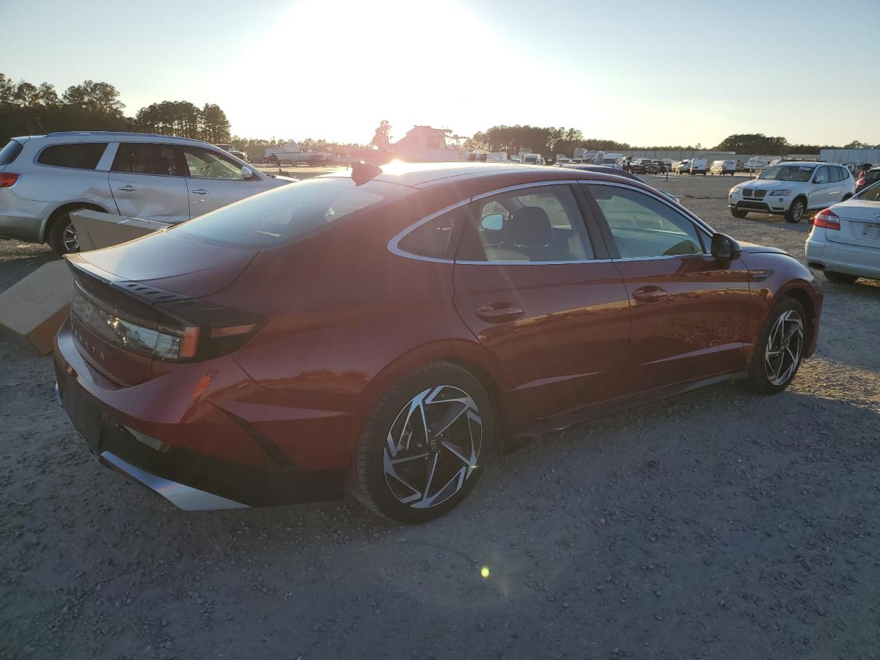 2024 Hyundai Sonata VIN KMHL14JA6RA363382 Copart auction photo, all over damage thumbnail 3