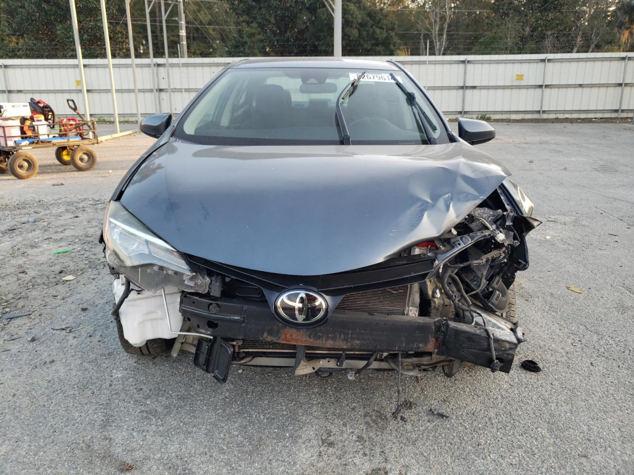 2017 Toyota Corolla VIN 5YFBURHE4HP625567 Copart auction photo, front end damage thumbnail 5