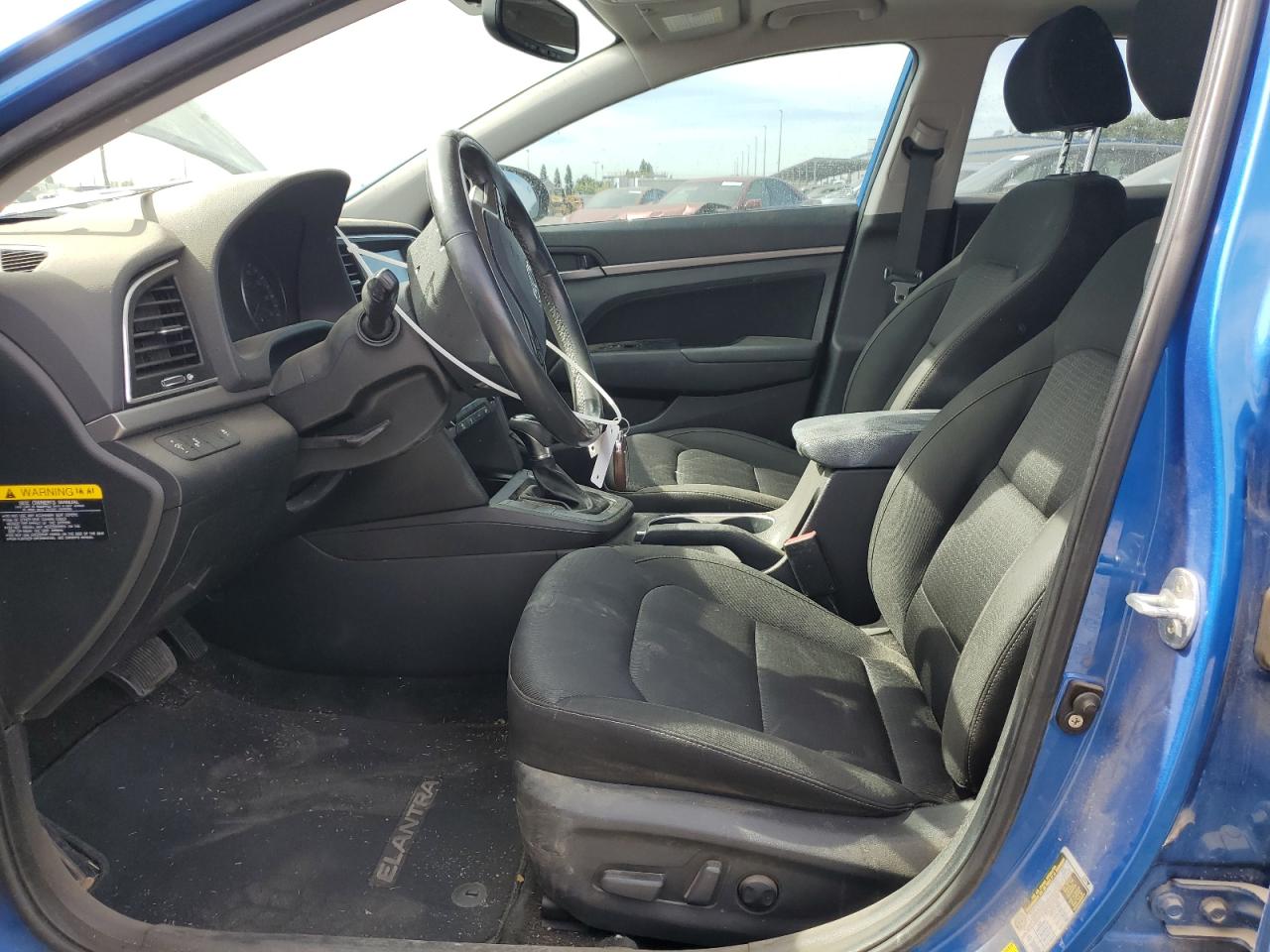 2017 Hyundai Elantra VIN KMHD84LF7HU262132 Copart auction photo, rear end damage thumbnail 7