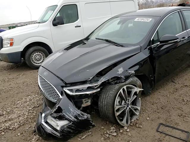 2019 Ford Fusion VIN 3FA6P0K91KR270848 Copart auction photo, front end damage thumbnail 10