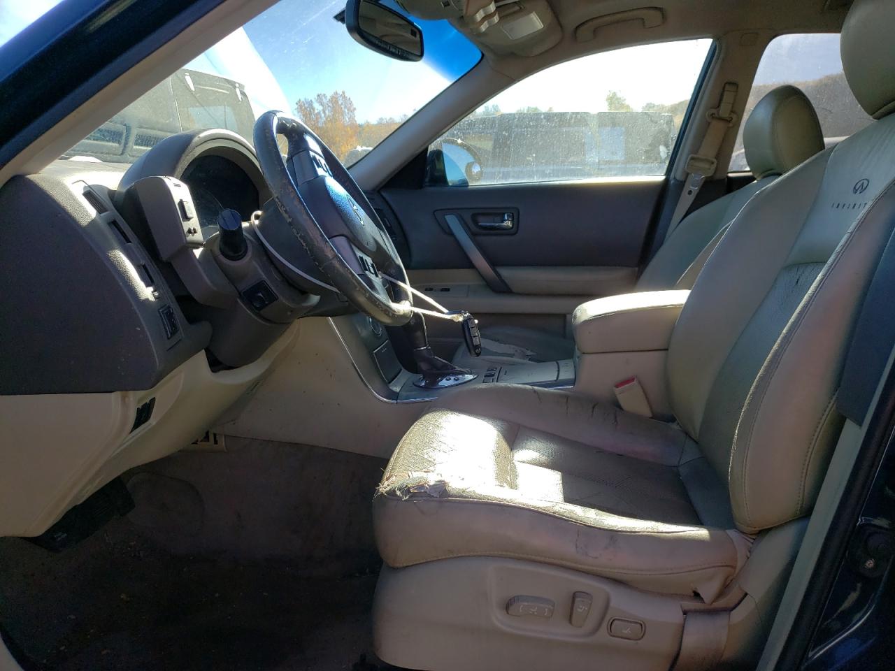 2006 Infiniti FX VIN JNRAS08W56X211508 Copart auction photo, front end / rear end damage thumbnail 7