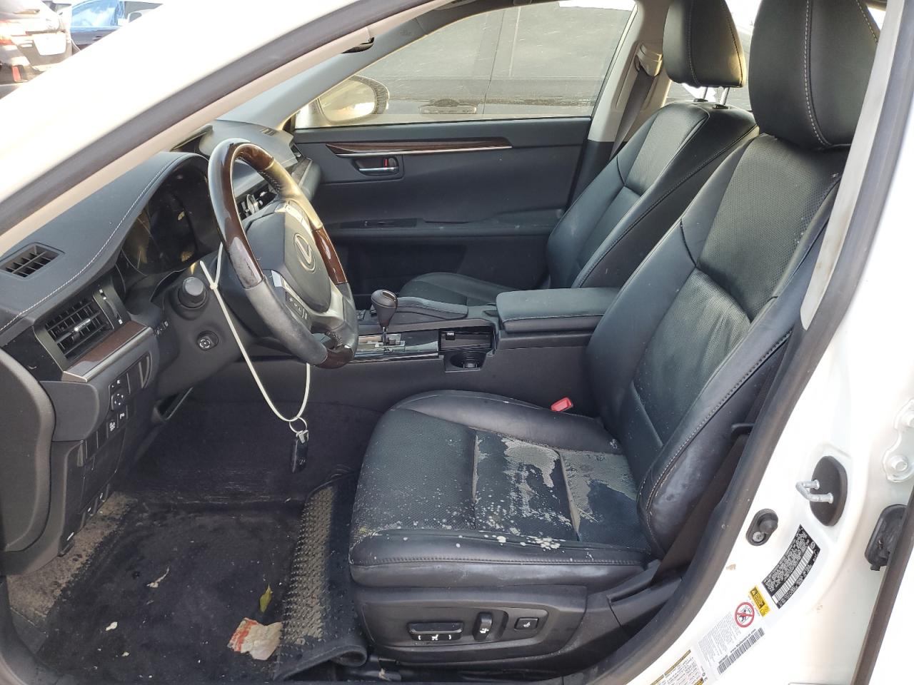 2015 Lexus ES VIN JTHBK1GG6F2207192 Copart auction photo, water/flood damage thumbnail 7