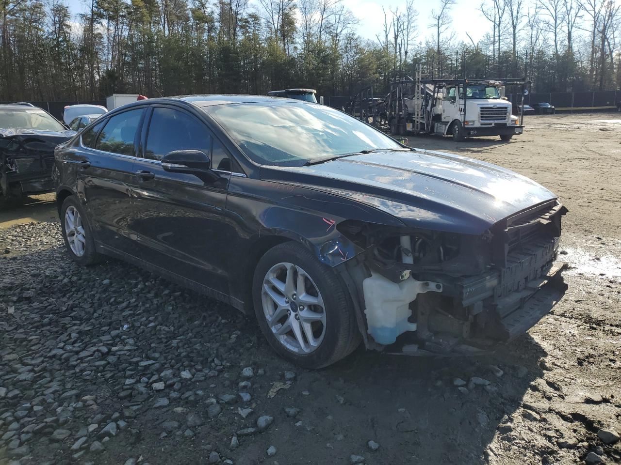 2015 Ford Fusion VIN 3FA6P0H76FR148692 Copart auction photo, front end / rear end damage thumbnail 4