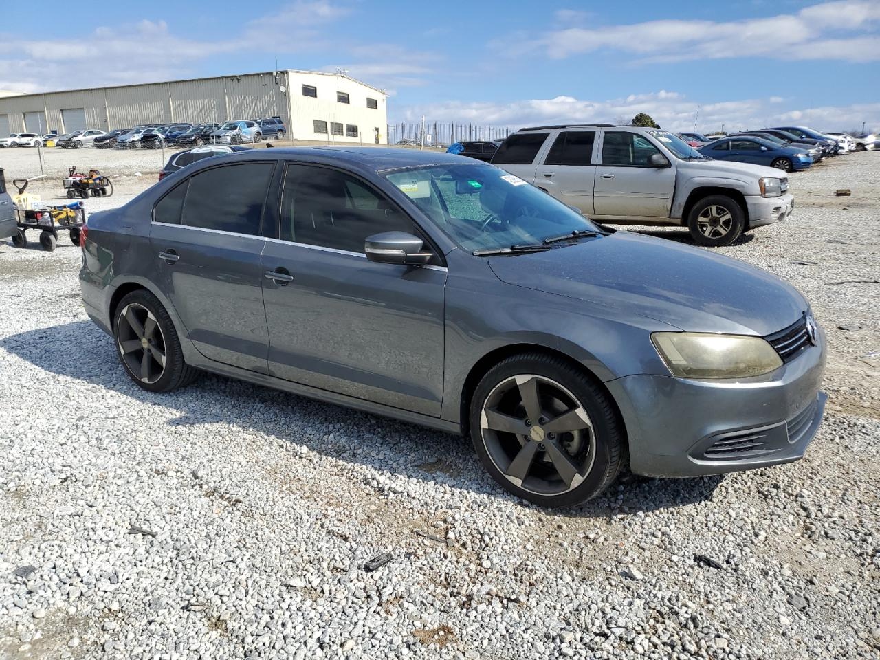 2014 Volkswagen Jetta VIN 3VWLL7AJ7EM437287 Copart auction photo, mechanical / minor dent/scratches damage thumbnail 4