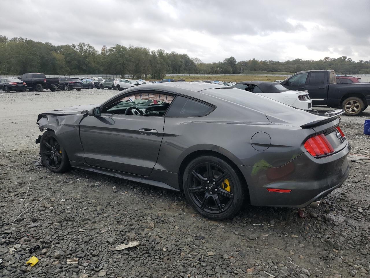 2016 Ford Mustang VIN 1FA6P8AM1G5321232 Copart auction photo, front end damage thumbnail 2