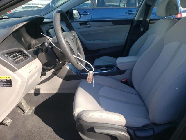 2017 Hyundai Sonata VIN KMHE24L34HA063228 Copart auction photo, rear end damage thumbnail 7