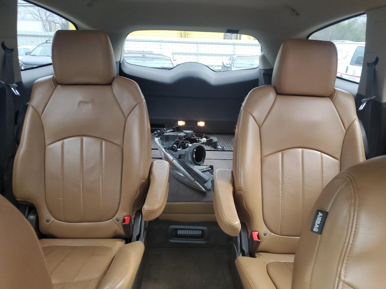 2016 Buick Enclave VIN 5GAKVBKD9GJ136400 Copart auction photo, front end / side damage thumbnail 10