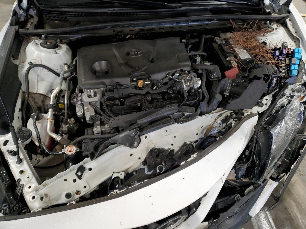 2021 Toyota Camry VIN 4T1G11AK7MU403775 Copart auction photo, front end / side damage thumbnail 11