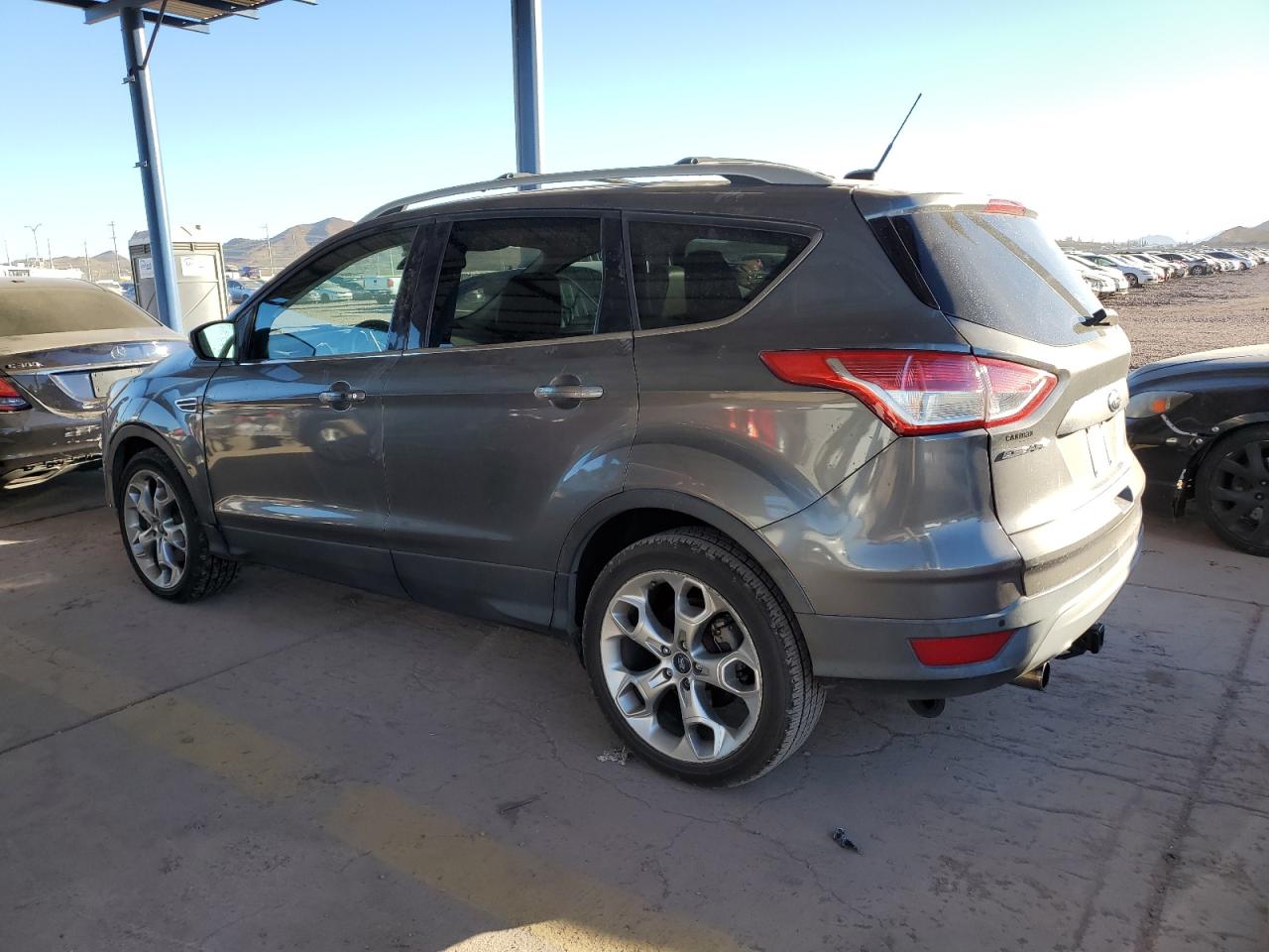 2013 Ford Escape VIN 1FMCU0J96DUB55743 Copart auction photo, front end damage thumbnail 2