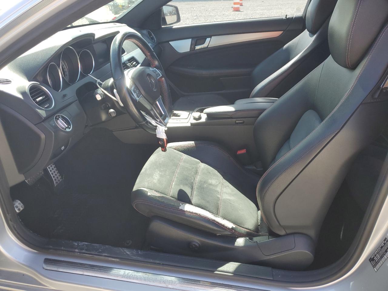 2014 Mercedes-Benz C-klasse VIN WDDGJ4HB8EG194788 Copart auction photo, front end damage thumbnail 7
