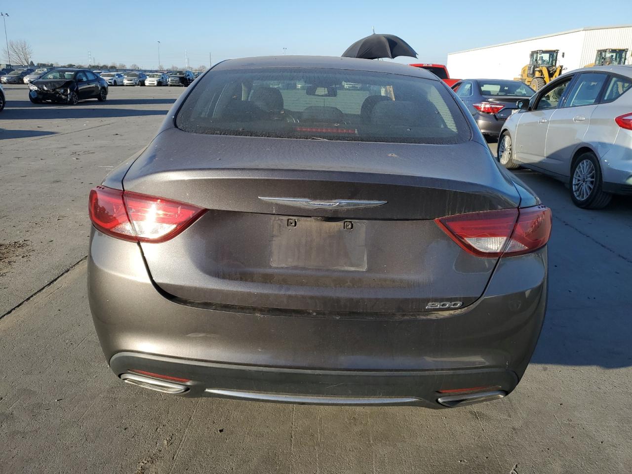 2016 Chrysler 200 VIN 1C3CCCAG4GN110276 Copart auction photo, rear end / front end damage thumbnail 6