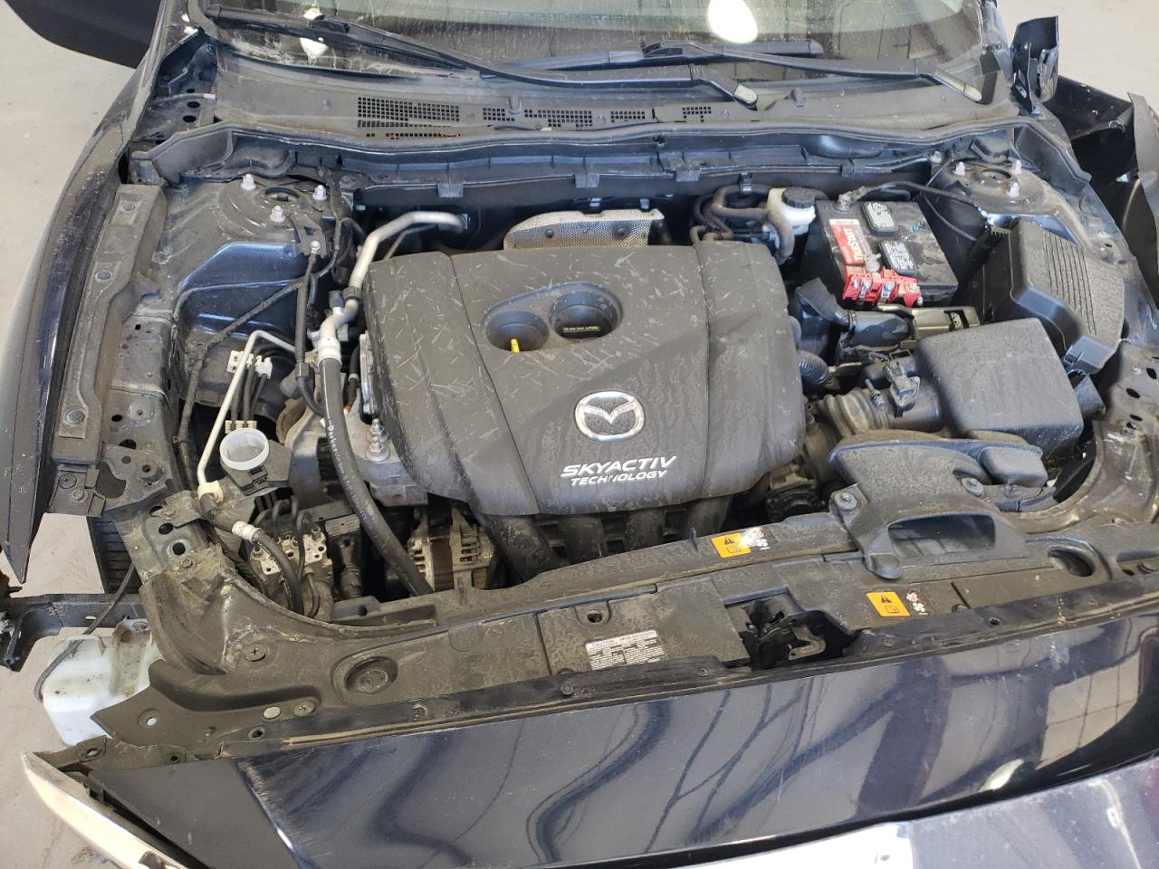 2016 Mazda 6 VIN JM1GJ1W53G1430520 Copart auction photo, front end / undercarriage damage thumbnail 11