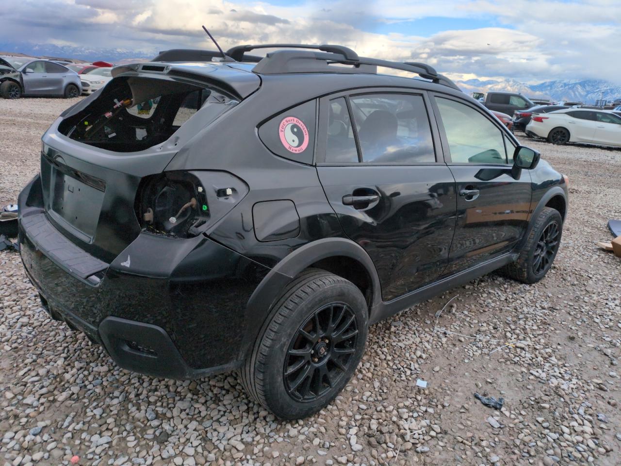 2016 Subaru XV VIN JF2GPABC5G8242982 Copart auction photo, rear end / side damage thumbnail 3