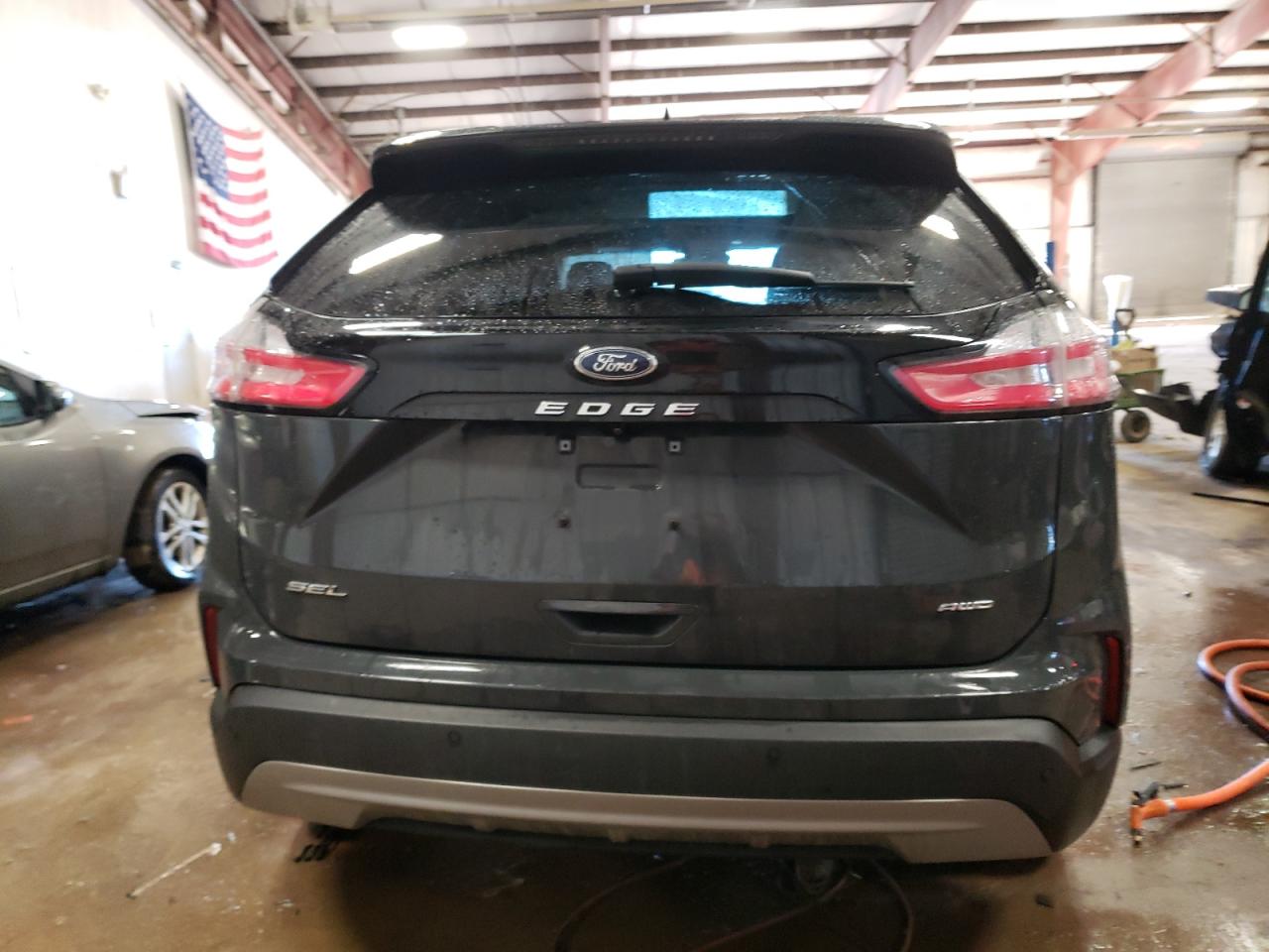 2021 Ford Edge VIN 2FMPK4J96MBA35378 Copart auction photo, all over / undercarriage damage thumbnail 6