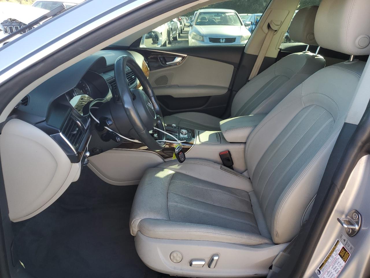 2016 Audi A7 VIN WAU2GAFC3GN177289 Copart auction photo, front end / minor dent/scratches damage thumbnail 7