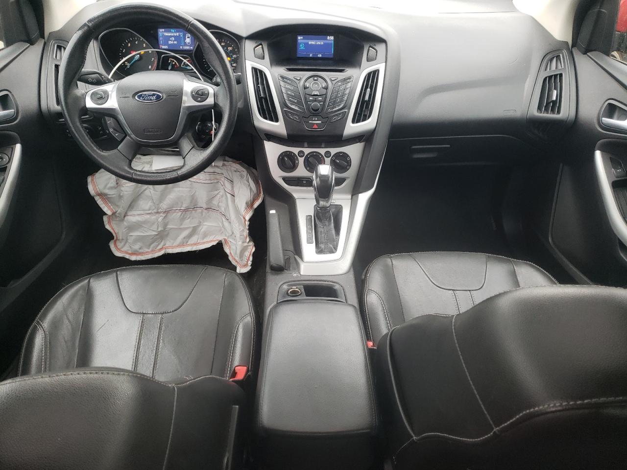 2014 Ford Focus VIN 1FADP3F22EL288624 Copart auction photo, front end / minor dent/scratches damage thumbnail 8