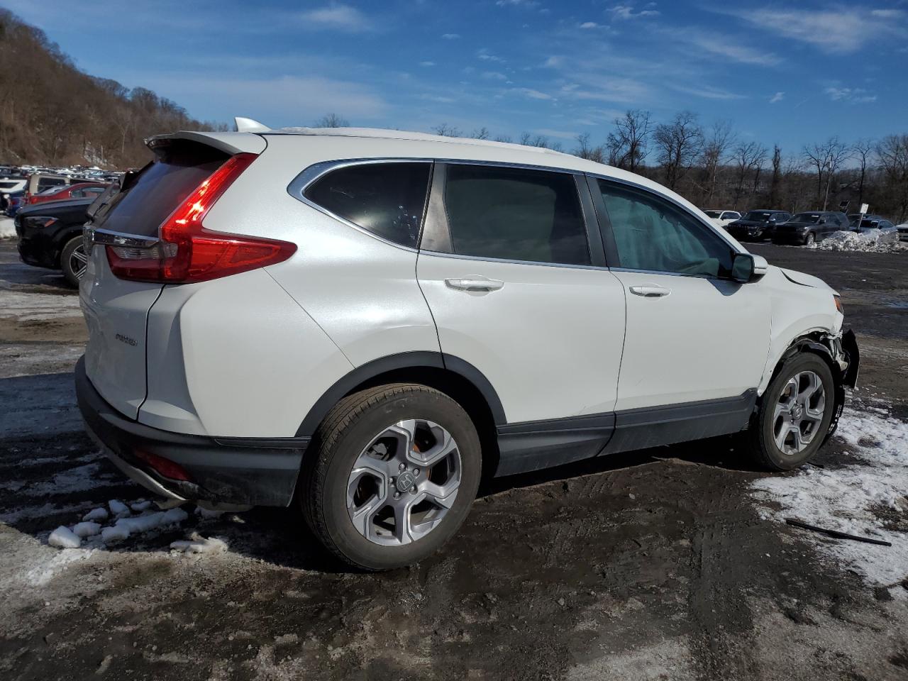 2019 Honda CR-V VIN 7FARW2H55KE061841 Copart auction photo, front end damage thumbnail 3