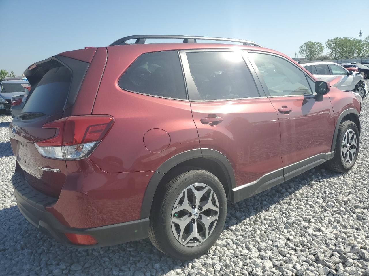 2023 Subaru Forester VIN JF2SKAEC2PH440021 Copart auction photo, all over / hail damage thumbnail 3