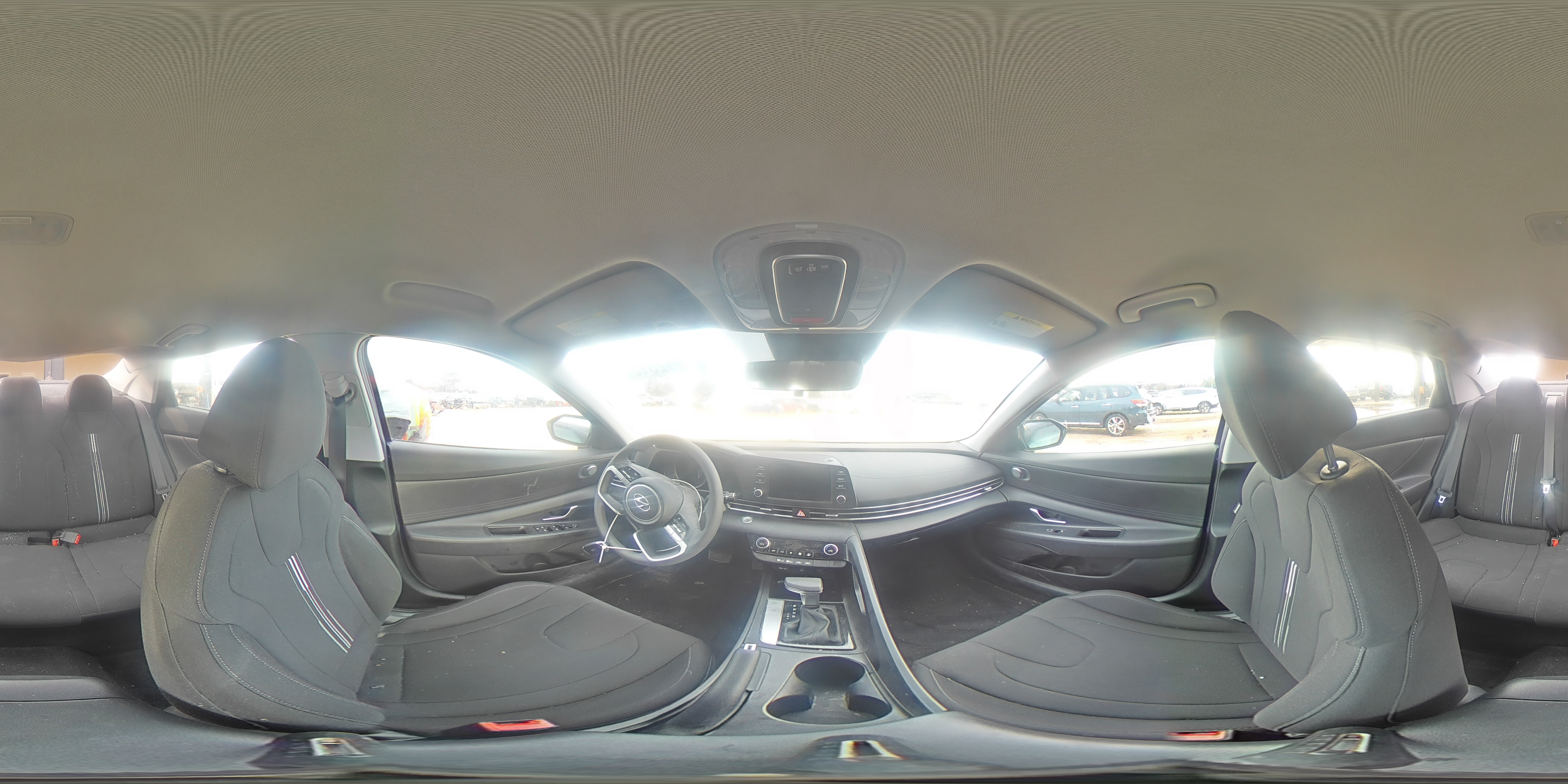 2023 Hyundai Elantra VIN 5NPLM4AG3PH091086 Copart auction photo, top/roof damage thumbnail 12