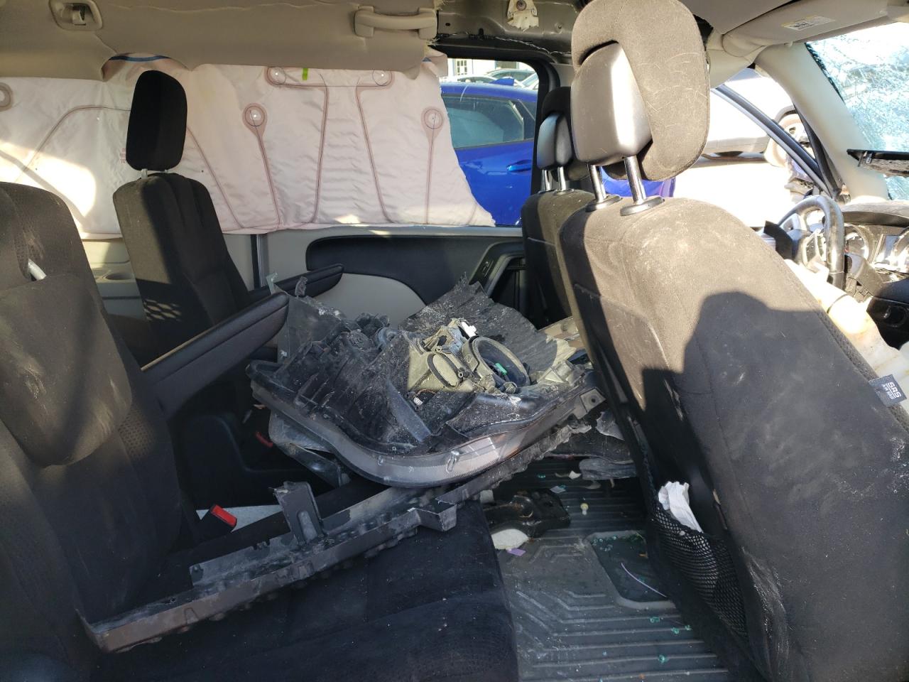 2016 Dodge Caravan VIN 2C4RDGCG6GR333414 Copart auction photo, all over damage thumbnail 10