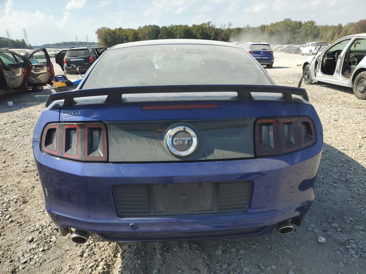 2013 Ford Mustang VIN 1ZVBP8CF8D5252183 Copart auction photo, undercarriage damage thumbnail 6