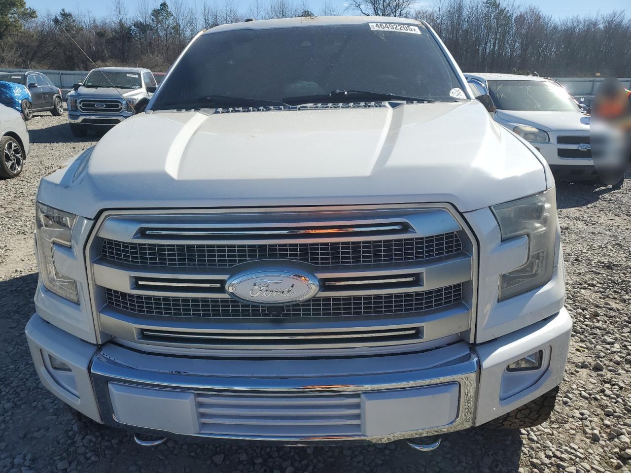 2016 Ford F-150 VIN 1FTEW1EG1GFA52678 Copart auction photo, rollover damage thumbnail 5
