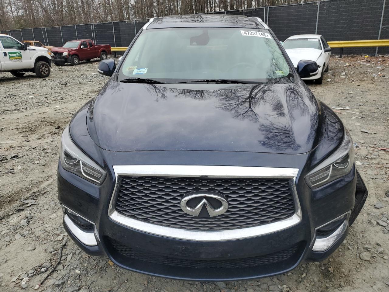 2020 Infiniti QX60 VIN 5N1DL0MM0LC540954 Copart auction photo, front end / undercarriage damage thumbnail 5