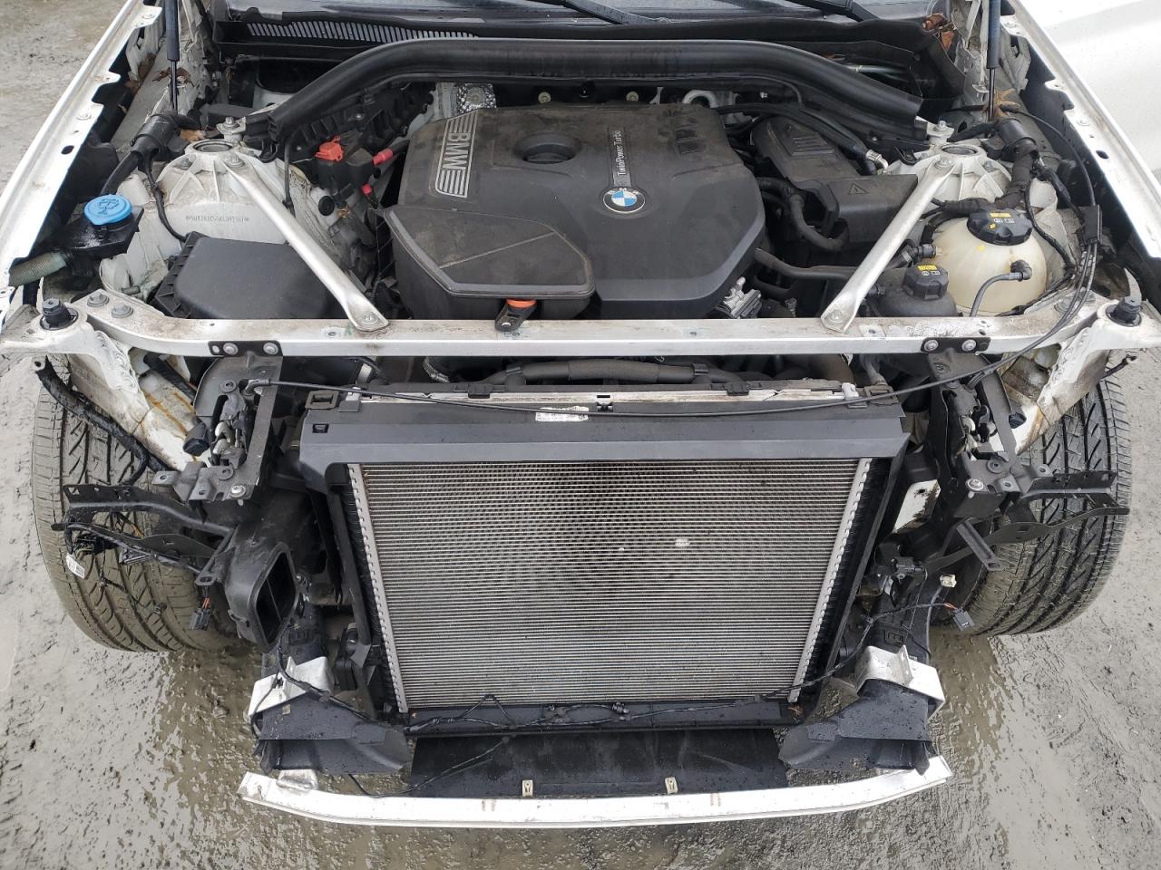 2019 BMW X3 VIN 5UXTR9C55KLD92961 Copart auction photo, front end / side damage thumbnail 11
