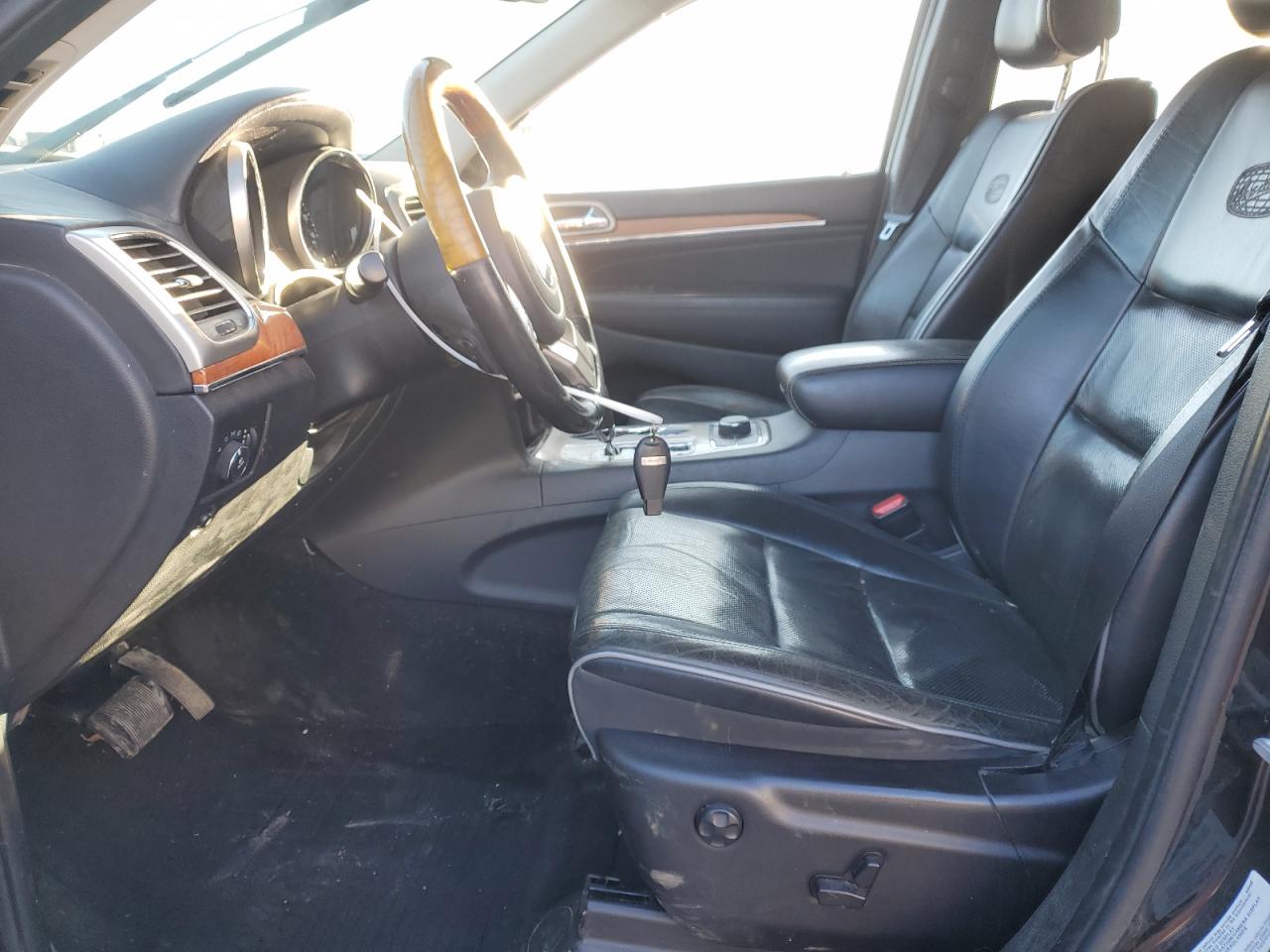 2013 Jeep Grand Cherokee VIN 1C4RJFCT1DC524419 Copart auction photo, front end damage thumbnail 7